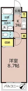 神奈川県川崎市麻生区上麻生5【マンション】の間取り