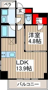 TORIKOE TURRIS【7階】の間取り