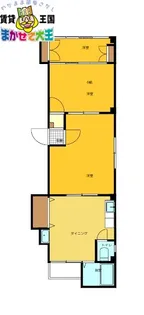 伊集院ビル【2階】の間取り
