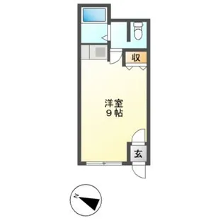 M8【1階】の間取り