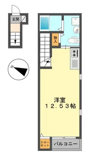 Rio Brisa【2階】の間取り