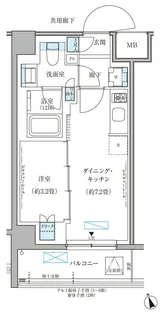 東京都文京区本郷5【マンション】の間取り