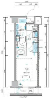ベルシード池袋本町【1階】の間取り