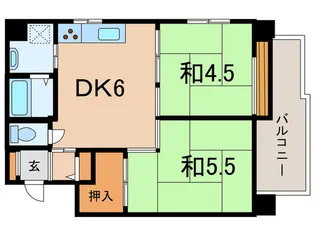 アルディア伊勢【3階】の間取り