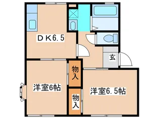 フレグランスM2【2階】の間取り