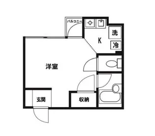 アクアデビラ【3階】の間取り