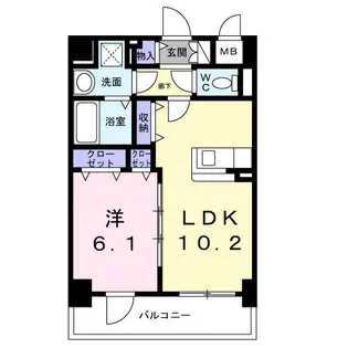 スリールステラ【3階】の間取り