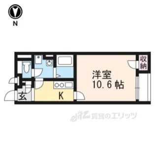 レオネクスト阿星【2階】の間取り