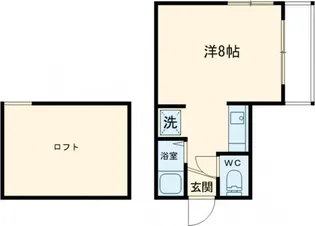 BRAVAS昭和【2階】の間取り