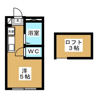 カーサ谷津町【2階】の間取り