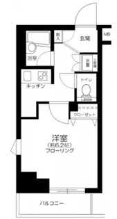 リガーレ本所吾妻橋【6階】の間取り
