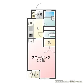 K-COURT【2階】の間取り