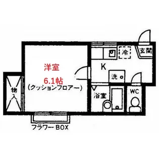 オーキッドハウス【2階】の間取り