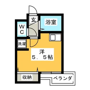 アーバン石川台【2階】の間取り