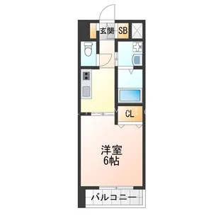 KHKコート板宿 (コピー)【9階】の間取り