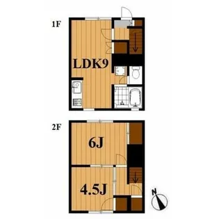 千葉県船橋市行田1【一戸建】の間取り
