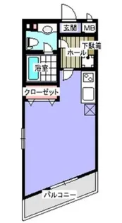 エコロジー目黒青葉台プロセンチュリー【9階】の間取り