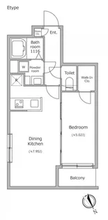 ラクラス四谷三丁目【1階】の間取り