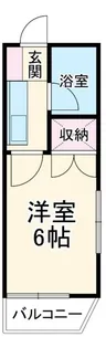 メイプルハウス若柳【2階】の間取り
