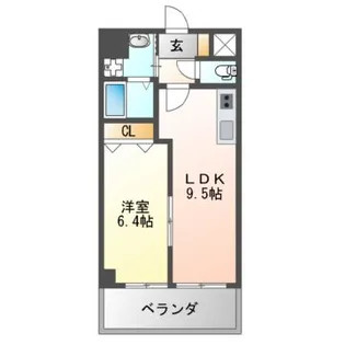 セイワコート松原【2階】の間取り