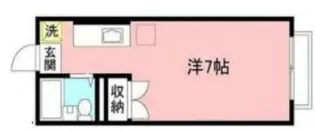 マグノリア目黒【1階】の間取り