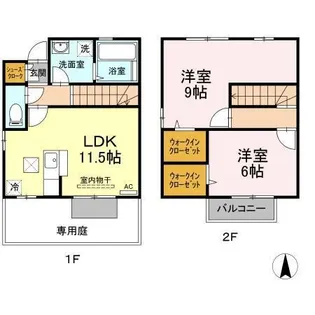 primrose C棟の間取り