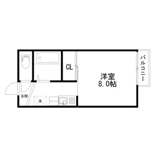 キャンディハイツ【2階】の間取り