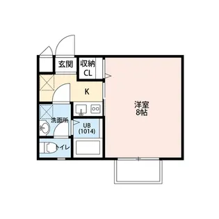 アムール シュシュII【2階】の間取り