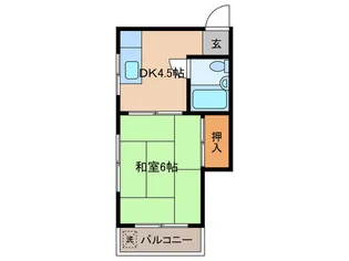 M・Kハイツ【2階】の間取り