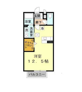 セントラルグレイス【1階】の間取り