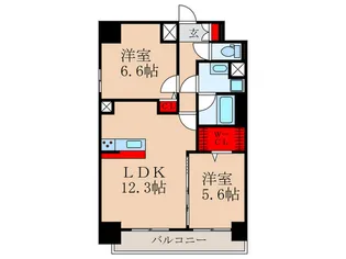 ヴィーナスコート【8階】の間取り