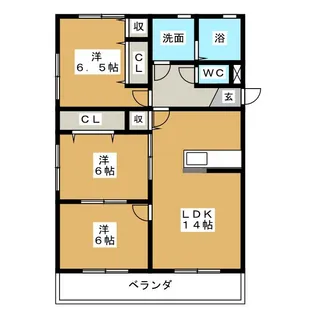 エボルシオン【2階】の間取り