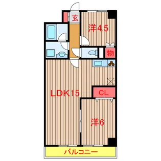 YS習志野台【3階】の間取り