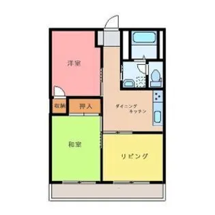 レジデンス東宝木【3階】の間取り