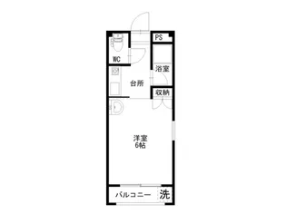 プラザドゥプリマ【2階】の間取り