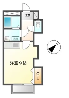サンパティーク【2階】の間取り
