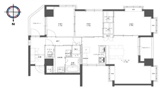 レガール湘南【3階】の間取り