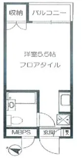 TOP石神井公園【2階】の間取り