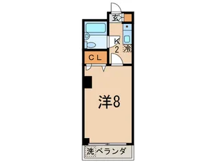 佃ビル【2階】の間取り