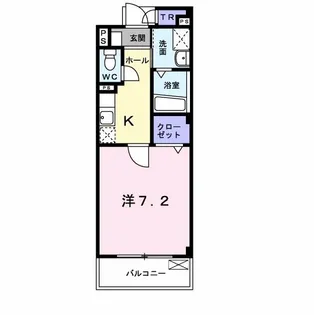 シエルウイング【1階】の間取り