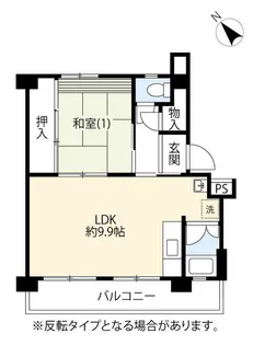 UR神代【3階】の間取り
