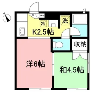ハイツマスド【2階】の間取り