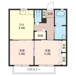 SHM Village・Alus【2階】の間取り