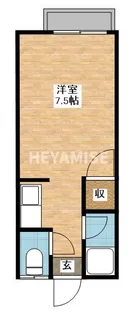 クリスティハウス【1階】の間取り