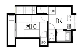 マスミハイツ【2階】の間取り