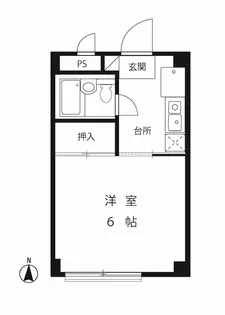 AMコート【1階】の間取り