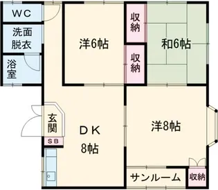 みちかはうす【2階】の間取り
