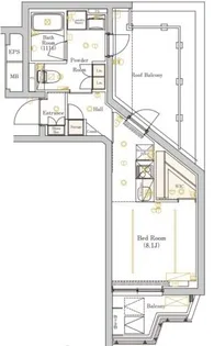 ミライズ中野哲学堂レジデンス【4階】の間取り