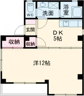 ユキハイツ【2階】の間取り