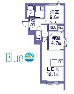 シャーメゾンアクロ【2階】の間取り